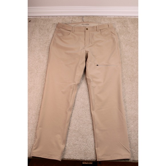 Royal Robbins Men's Alpine MTN Pro Straight Pants Khaki 42x32 Outdoor Hiking New